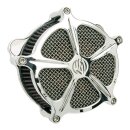 RSD, Venturi air cleaner kit, Speed-5. Chrome