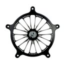 RSD, Venturi air cleaner face plate. Domino, Black CC