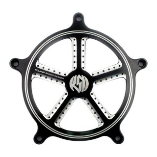 RSD, Venturi air cleaner face plate. Mission, Black CC