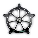 RSD, Venturi air cleaner face plate. Speed 7, Black CC