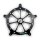 RSD, Venturi air cleaner face plate. Speed 7, Black CC