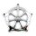 RSD, Venturi air cleaner face plate. Speed 7, chrome