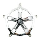 RSD, Venturi air cleaner face plate. Turbo, chrome