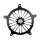 RSD, Venturi air cleaner face plate. Boss, Black CC