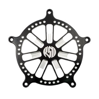 RSD, Venturi air cleaner face plate. Slam, Black CC