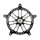RSD, Venturi air cleaner face plate. Slam, Black CC