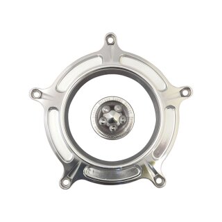 RSD, Turbine air cleaner face plate. Turbine, Chrome