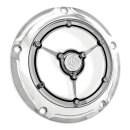 Derby Cover Chrom RSD Clarity für Harley 99-18