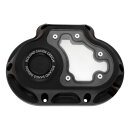 RSD Clarity Getriebe Seitendeckel Black Ops für Harley Twin Cam 06-17