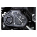 RSD Clarity Getriebe Seitendeckel Black Ops für Harley Twin Cam 06-17