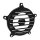 RSD, Turbine air cleaner face plate. Nostalgia. Black CC