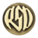 RSD BADGE KIT WITH RSD LOGO, BRASS