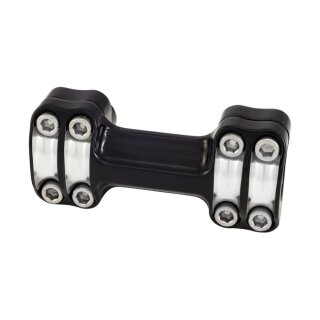 RSD, Nostalgia one-piece 4-bolt riser. 1.5" rise. Black CC