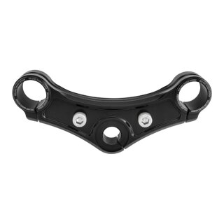 Roland Sands, XL top triple tree clamp. Black