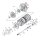 Retaining ring, clutch bearing