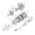 Retaining ring, clutch bearing