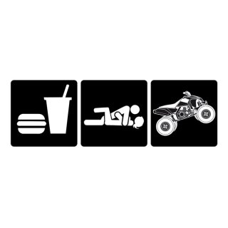 LT EAT SCREW ATV  DECAL