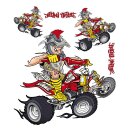 LT RED MUD BOND QUAD DECAL