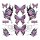 LT BUTTERFLY SHEET DECAL