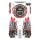 LT RED SKULL DECAL KIT
