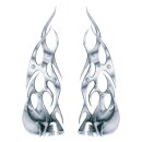 LT TRI CHROME SKULLS DECAL
