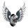 LT MINI DECAL WING TRE GRAY
