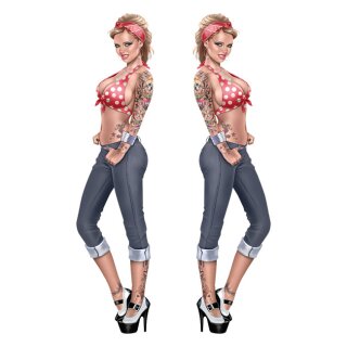 LT MINI DECAL HOT ROD DIVA