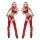 LT MINI DECAL RED LEATHER BLONDE