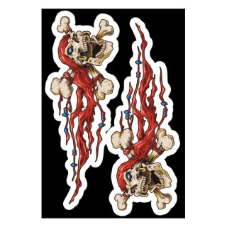 LT MINI DECAL PIRATE SKULL LT RT DECAL