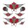 LT FLYING CANADA SKULL DECAL