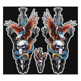 LT SKULL EAGLE DAGGER DECAL
