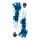 LT BLUE FLAMING SKULL DECAL