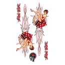 LT GLITTER DECAL PINSTRIPE DICE PINUP