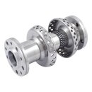 DUAL FLANGE HUB, SS, 80-SP, 40MM OFFSET