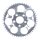 REAR SPROCKET, CHROME. 49T