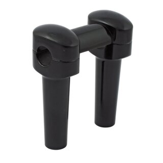 Custom Alu Riser Set 5" Schwarz für 1-1/4" Lenker
