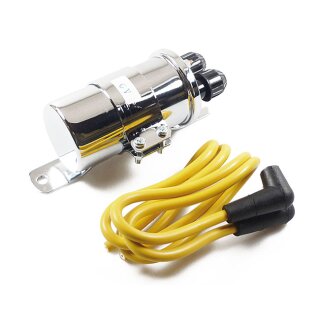 Universal Custom Zündspulen Set, 6 V, verchromt