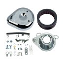 S&S, teardrop air cleaner assembly. Chrome