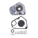 Cam Cover Nockenwellen Deckel poliert für Harley Dyna Softail Shovel FXR 73-92