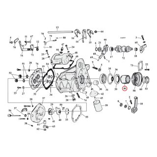 JIMS, SPACER TRANSM. SPROCKET