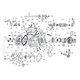 JIMS, SPACER TRANSM. PULLEY