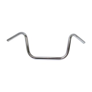 Apehanger handlebar, 10" rise 1" chrome