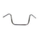 Apehanger handlebar, 10" rise 1" chrome