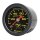 Marshall oil pressure gauge, 0-100 PSI. Black housing