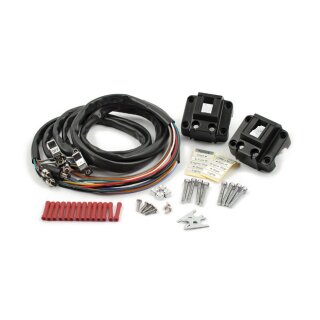 OEM Style Schaltergehäuse Kit schwarz Schalter schwarz für Harley Modelle 72-81