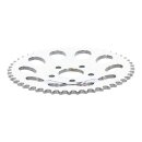 Hinteres Kettenrad chrom 49 Zähne 12mm Offset
