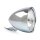 Smoothie 7" headlamp without visor. Chrome