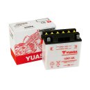 Yuasa, 12V lead-acid battery. 7Ah