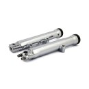 Lower fork leg set. Chrome