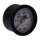 Marshall oil pressure gauge, 0-100 PSI. Black housing